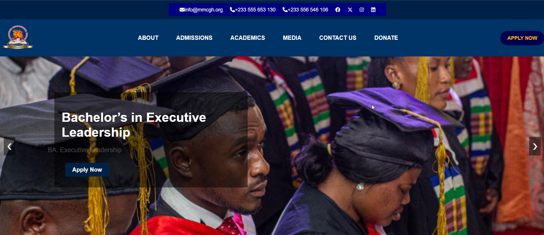 Maranatha College Website